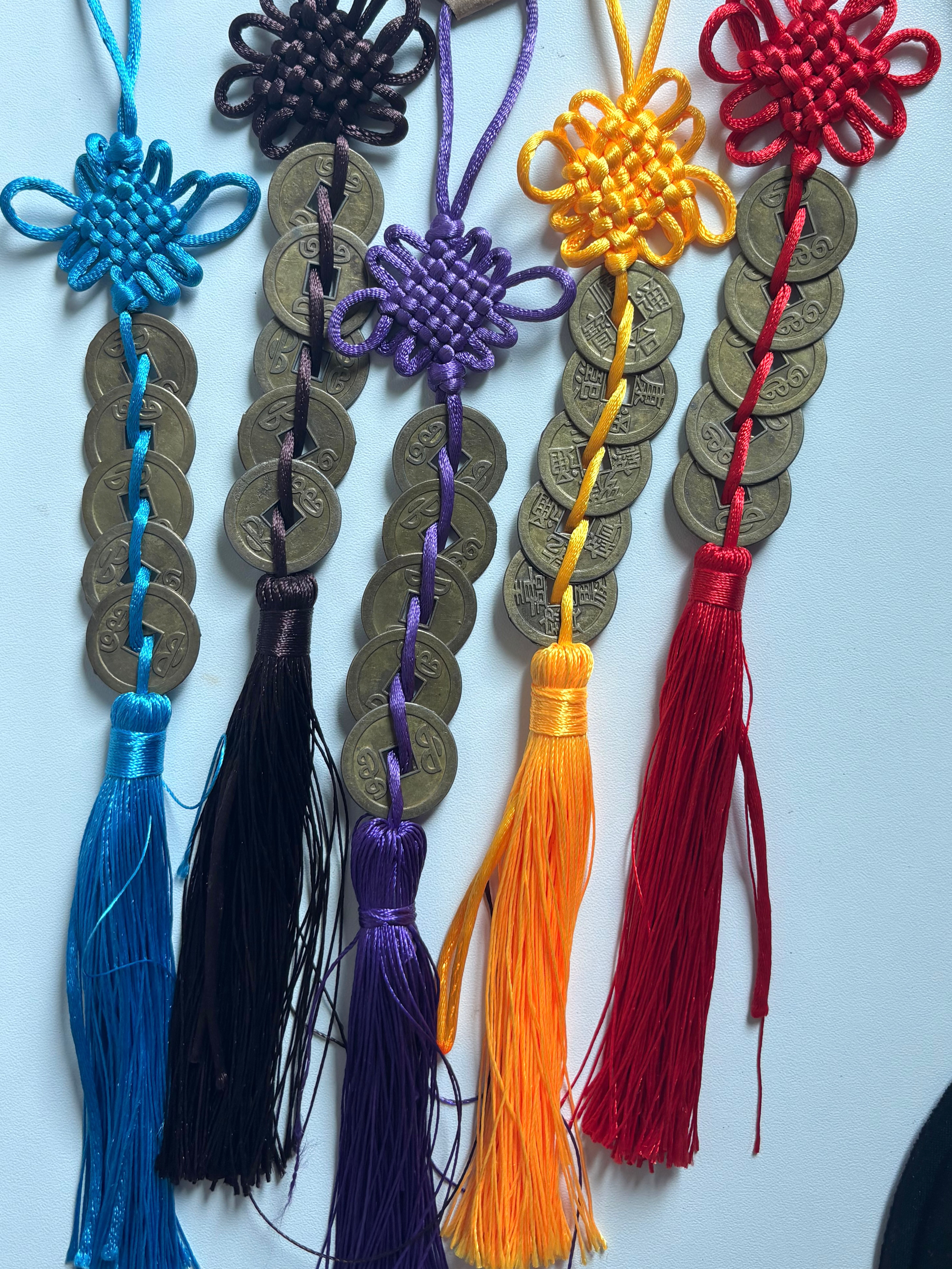 Amuleto Chinês com Moedas