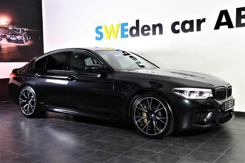 BMW M5 Competition fullutrustad