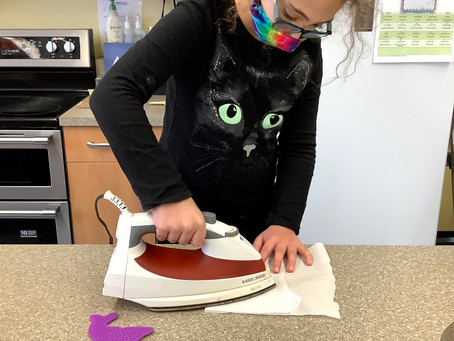 Ironing melt beads