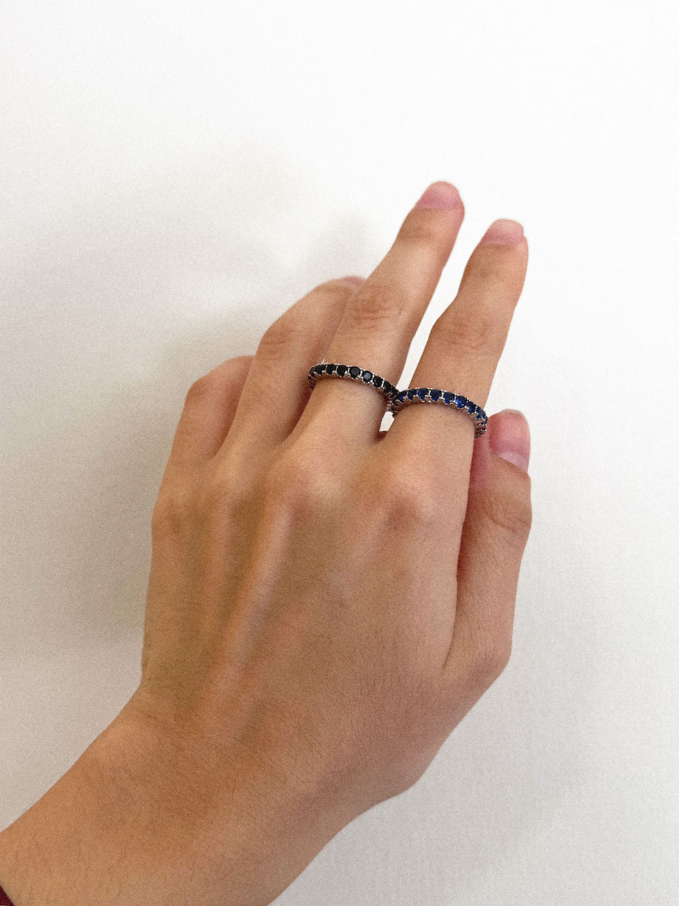 Miniatura: Anillo de Plata con Zirconias