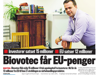 Biovotec One Of Few EU Companies Receiving EU Grant
