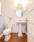 small white bathroom