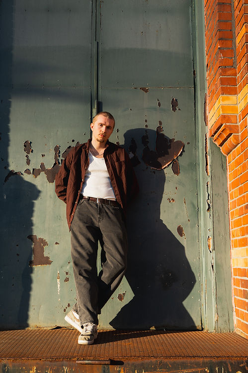 Hugo Daniel promo photo, alternative punk musician from Sweden