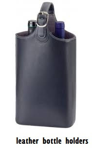 leather bottle holders