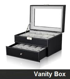 Leather vanity box2
