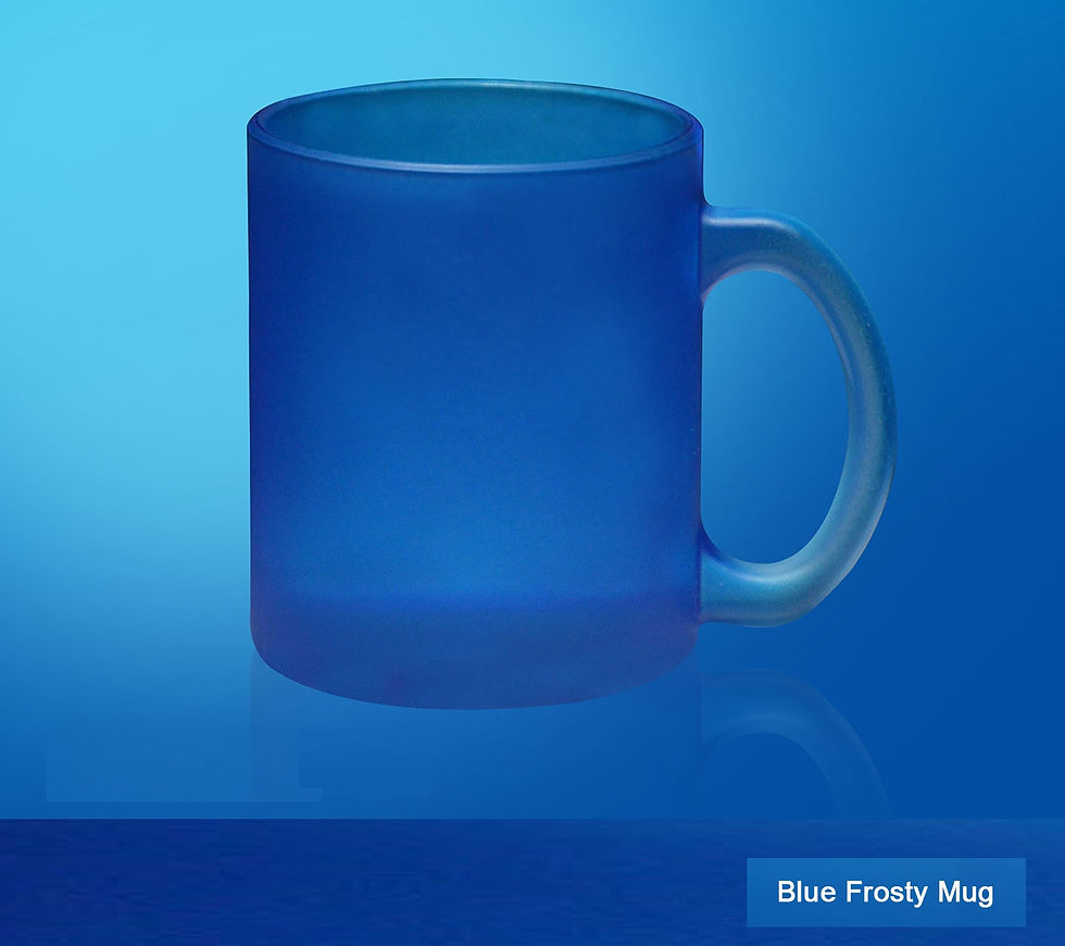 Gifts-Mugs-Blue Frosty Mug
