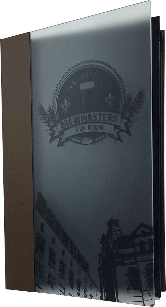 leatherman Middle east-menu folder with acrylic cover