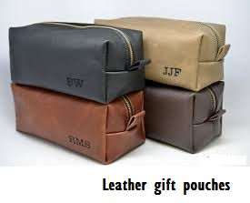 Leather gif pouches1
