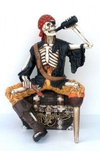 decorman middle east-fibreglass-styrofoam-haloween-pirate-skeleton-dubai-uae
