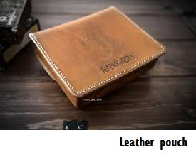 leather pouches
