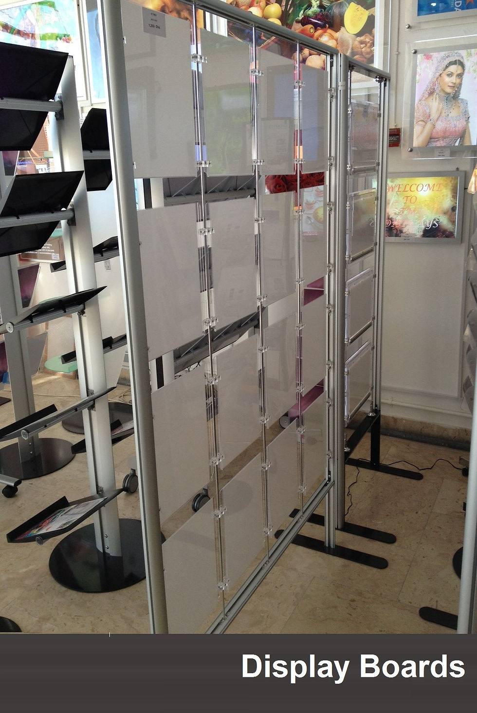 Display stand -posters wall-a4
