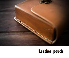 Leather pouch