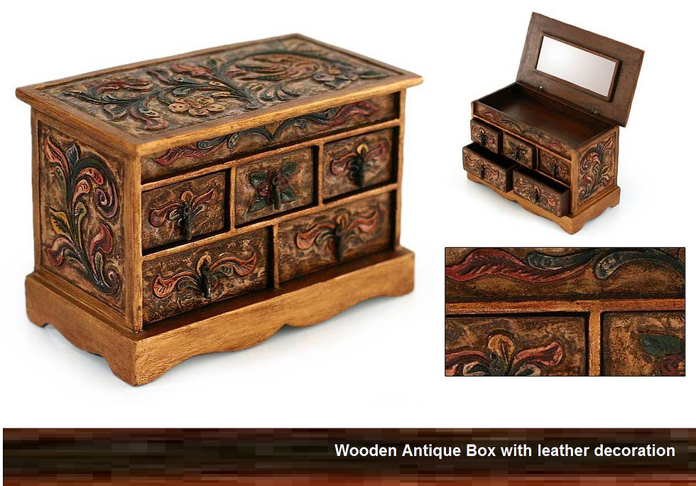 Leather-Wood-and-Leather-Antique-Ivy-Jewelry-Box