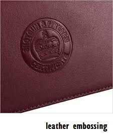 leather embossing