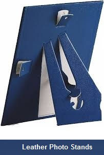 Leather photo frames