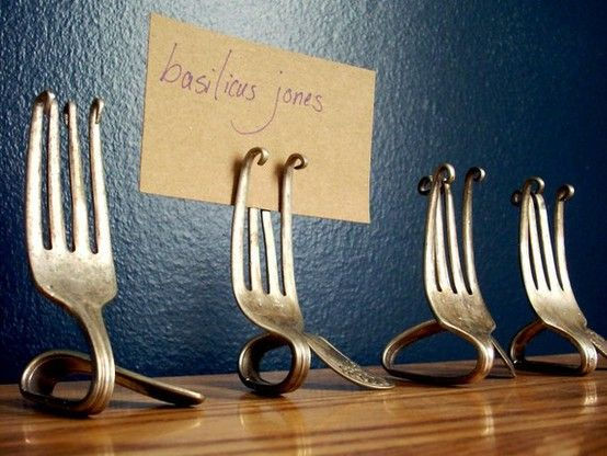 AcrylicMan middle east-buffet tag-holder-fork