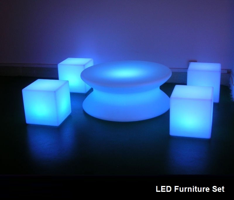 INTERIORS-led furniture set