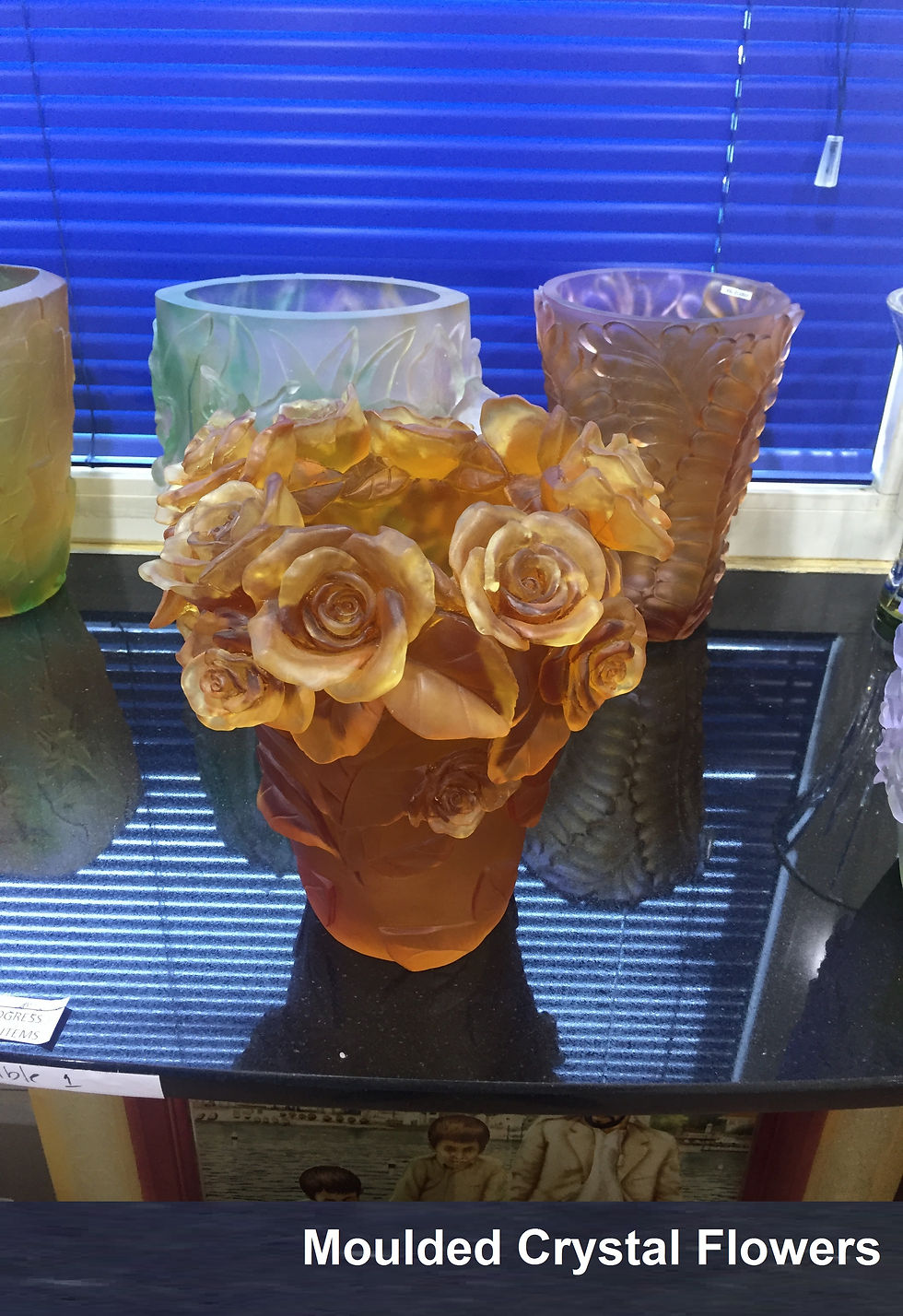 INTERIORS-DECOR-CRYSTAL-CRYSTAL ROSE