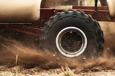 Spinning Tractor Tire