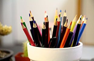 Couleur-Crayons-In-Container