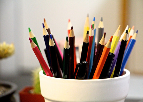 Colored-Pencils-In-Container