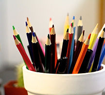 Lápices de colores-en caja