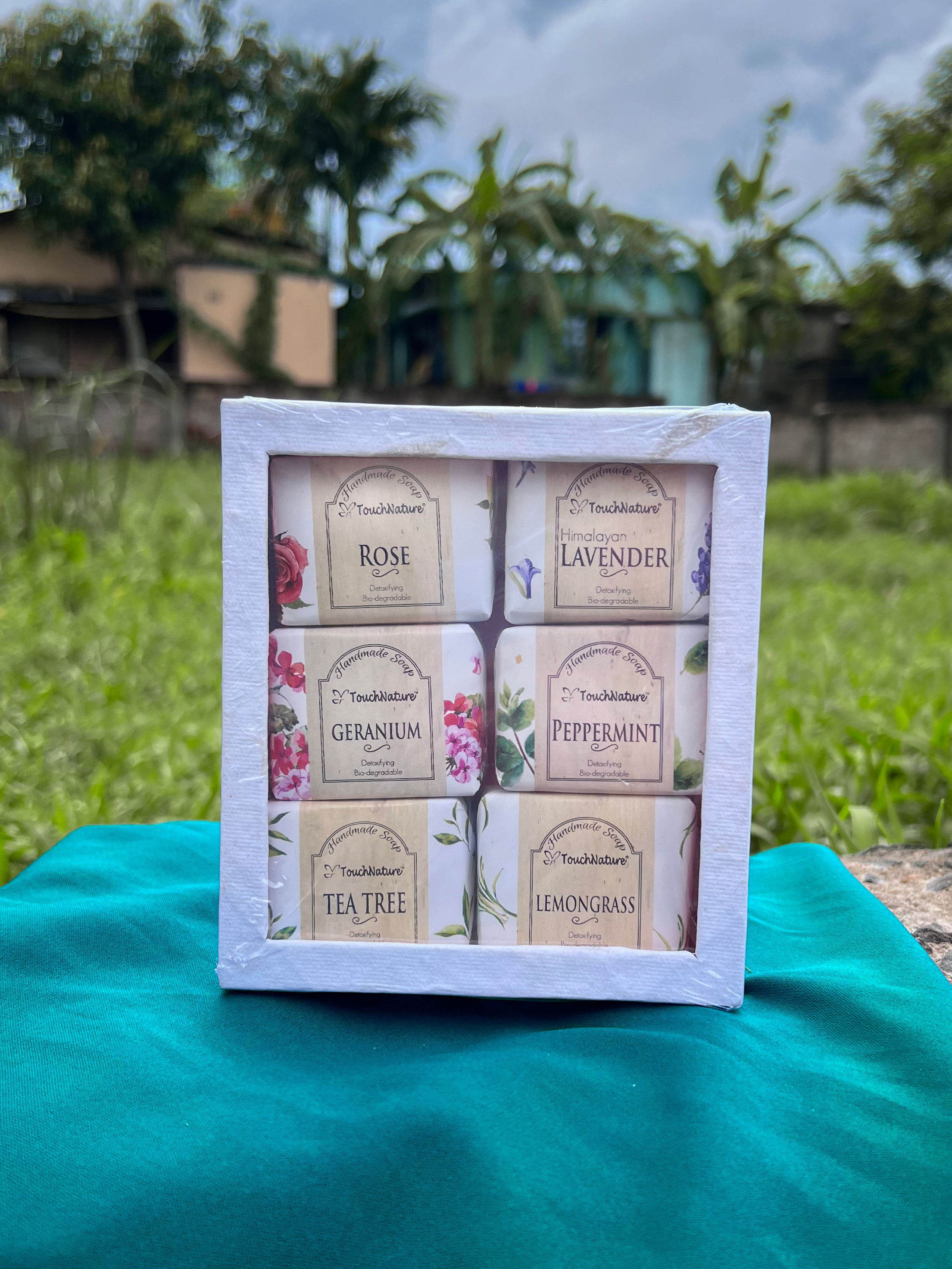 Botanical Gems - 6 Mini Handmade Soap Gift Set