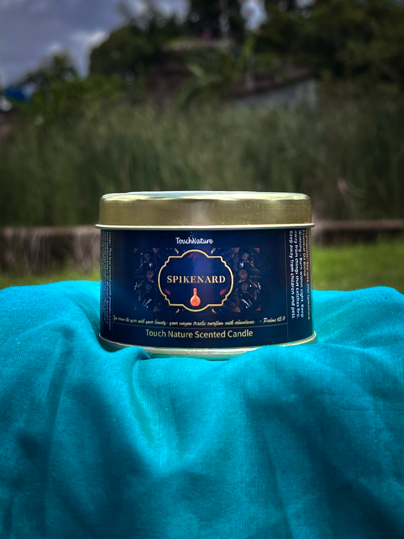 Bible Series Soy Wax Tin Candle - Spikenard (120gm)