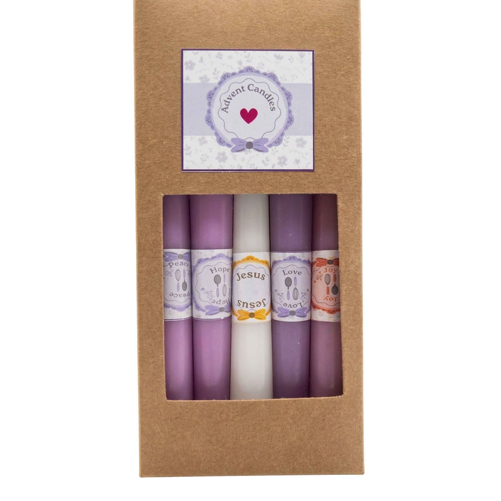 Touch Nature Advent Candles Set