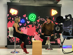 Interview in Tv Channel