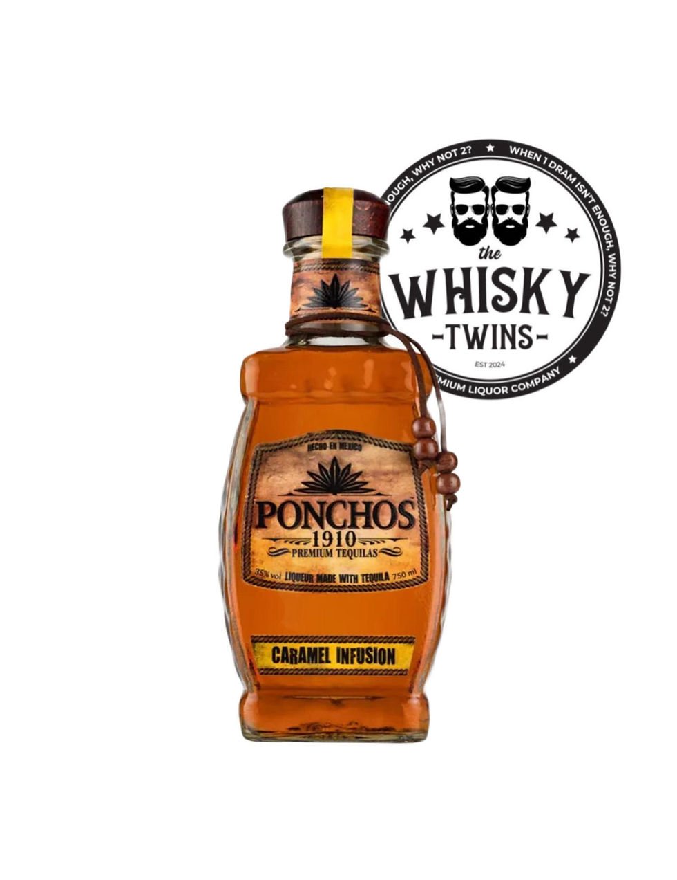 Ponchos Liqeur (Made With Tequila): Caramel Infusion