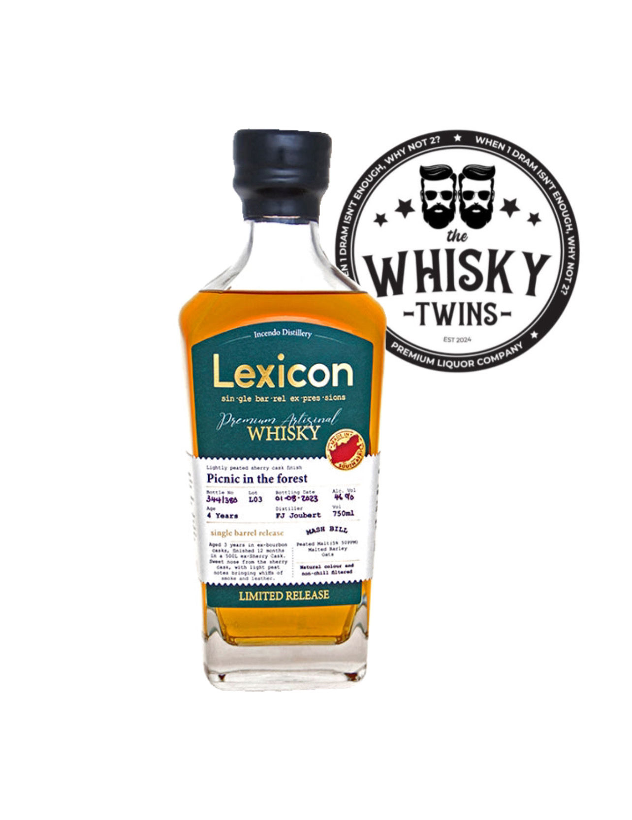 Lexicon Artisanal Whisky: Picnic In The Forest (60% ABV) Limited Release