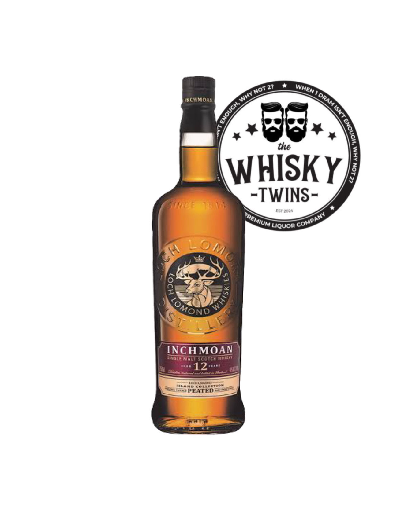 Loch Lomond 12 Year Old : Peated Single Malt Scotch Whisky: Inchmoan