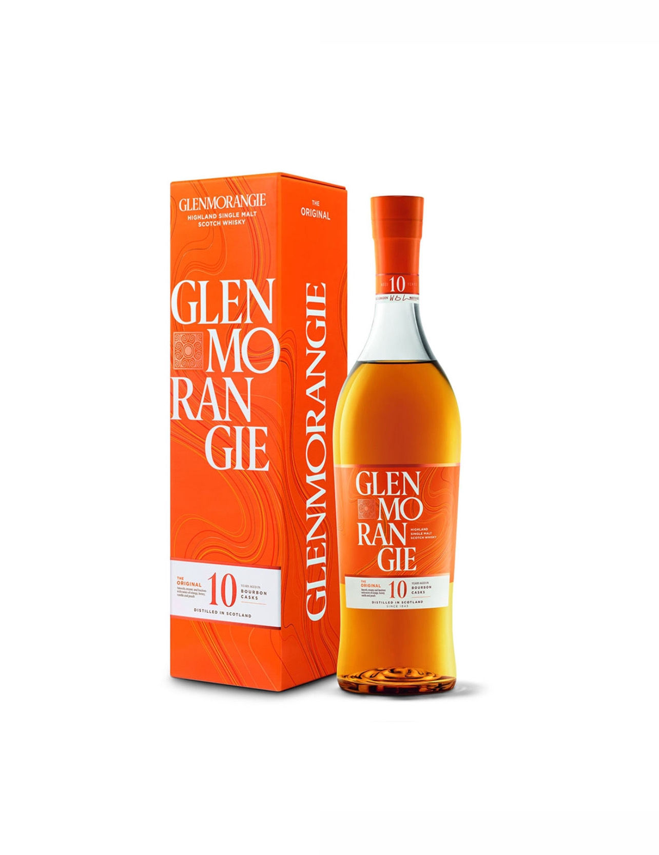 Glenmorangie 10 Year Old Highland Single Malt Scotch Whisky Bourbon Cask