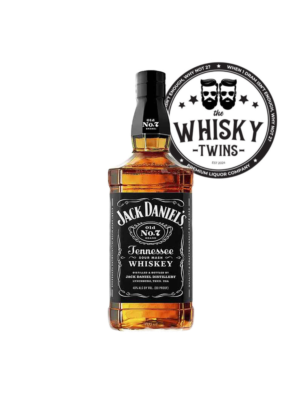Jack Daniel’s Original Tennesseee Whiskey (Sour Mash)
