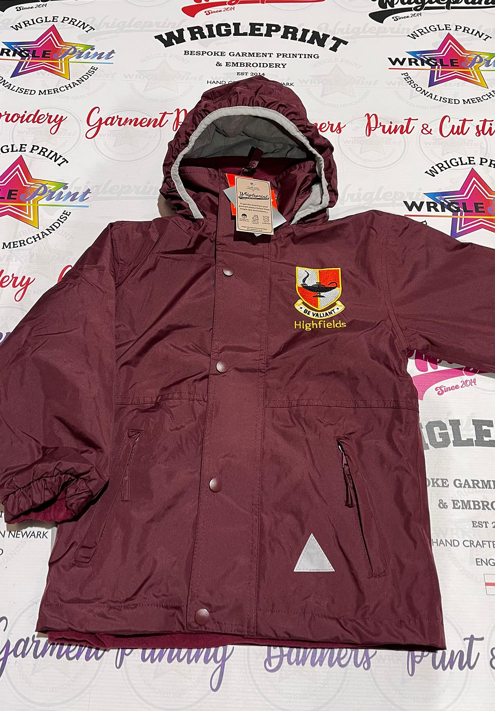 Thumbnail: Highfields Waterproof Fleece Lined Jacket with Hood