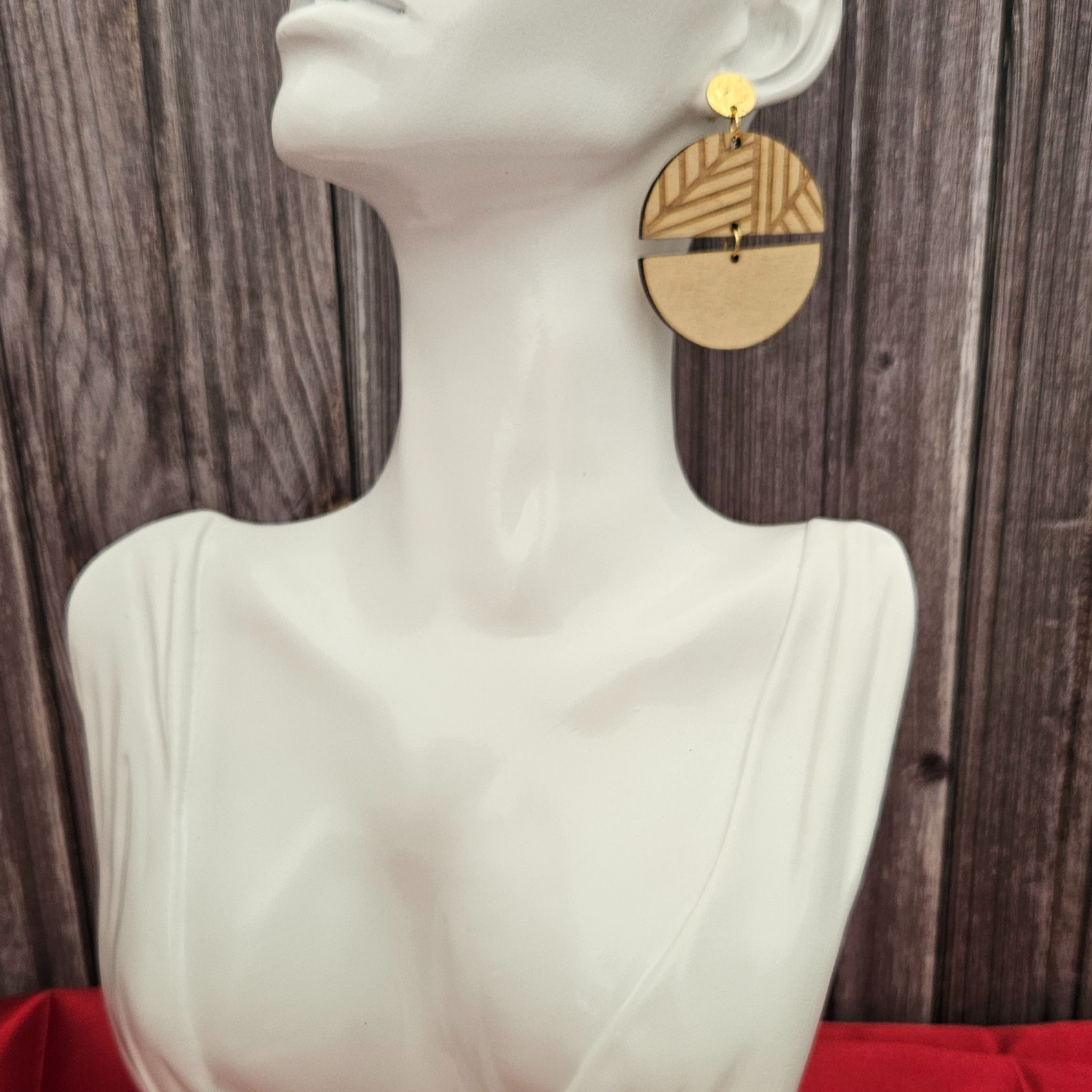 Boucles d'oreilles Eclipse du Cercle