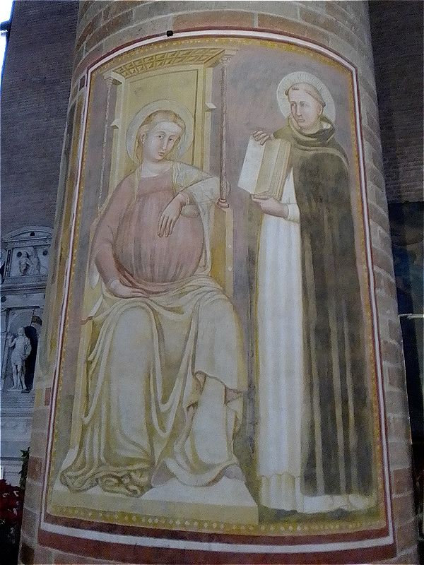 MADONNA ASPETTANTE IL PARTO E SAN TOMMAS