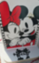 Miniature : Lampe thème "Mickey Minnie"
