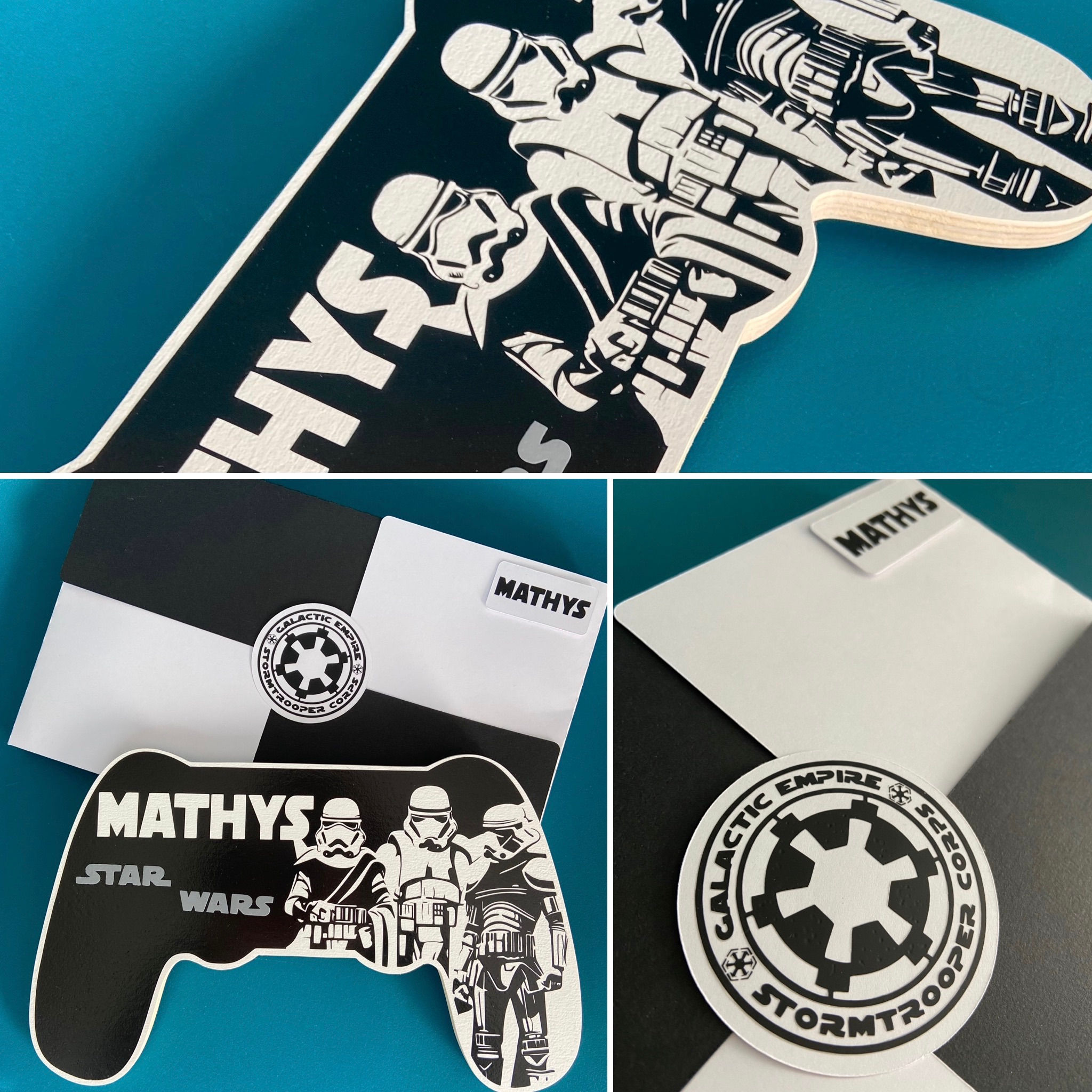 Manette décorative "Star' wars"