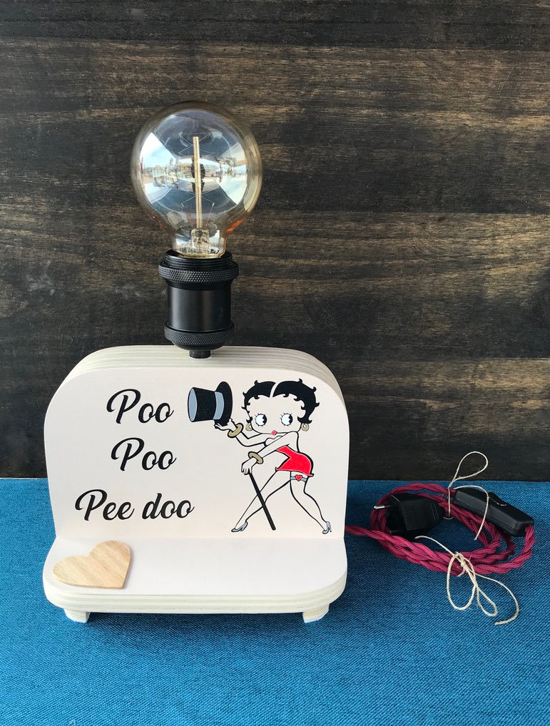 Miniature : Petite Lampe "Betty Boop" à personnaliser