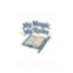 “My Magic My Rules” sticker featuring an open magical book illustration, a whimsical fantasy-inspired vinyl decal