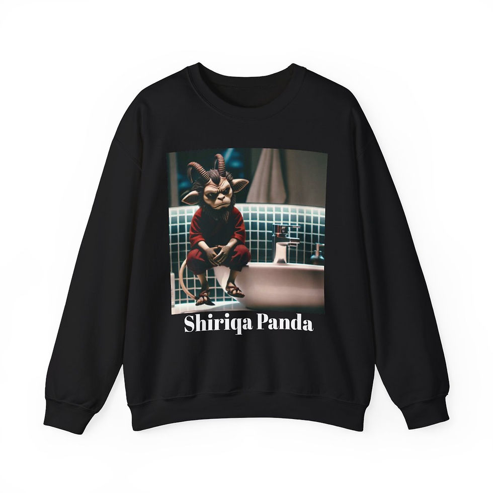 Shiriqa Panda Sweatshirt front