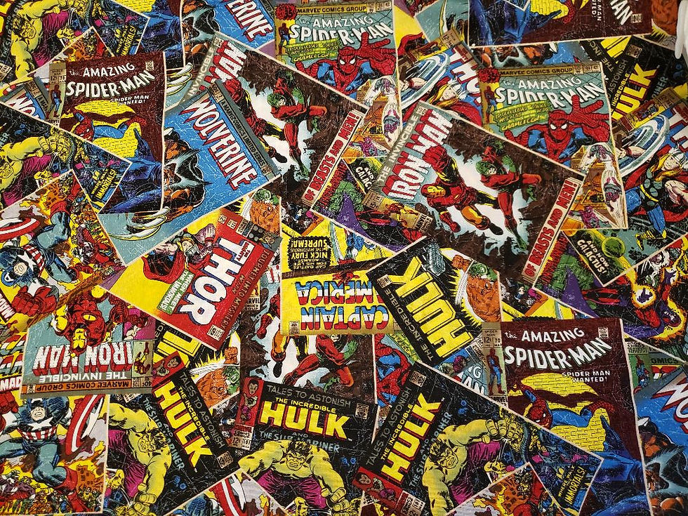 Thumbnail: Set of 4 -Marvel Retro Comic