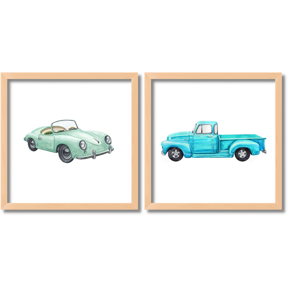 Miniatura: Cuadros de Autos