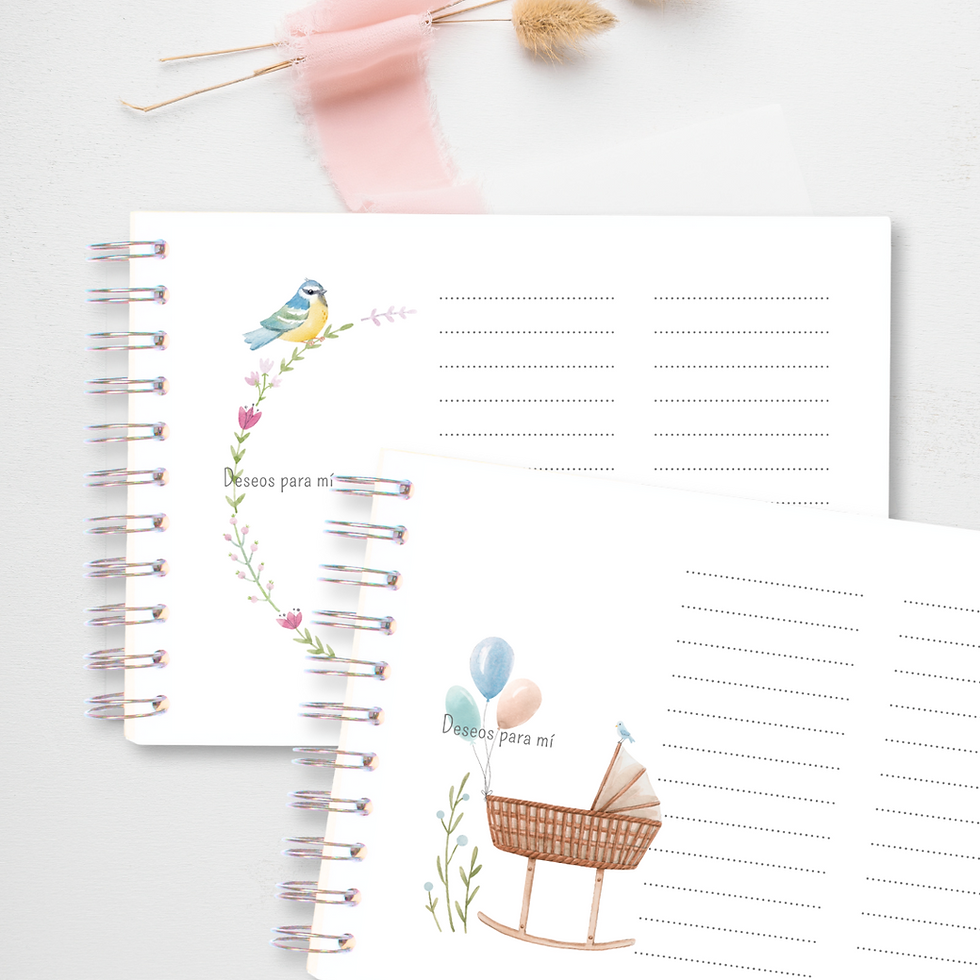 Miniatura: Libreta "Recuerdos de mi Baby Shower"