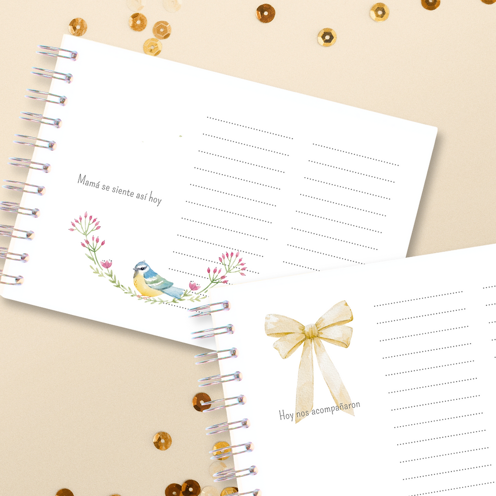 Miniatura: Libreta "Recuerdos de mi Baby Shower"