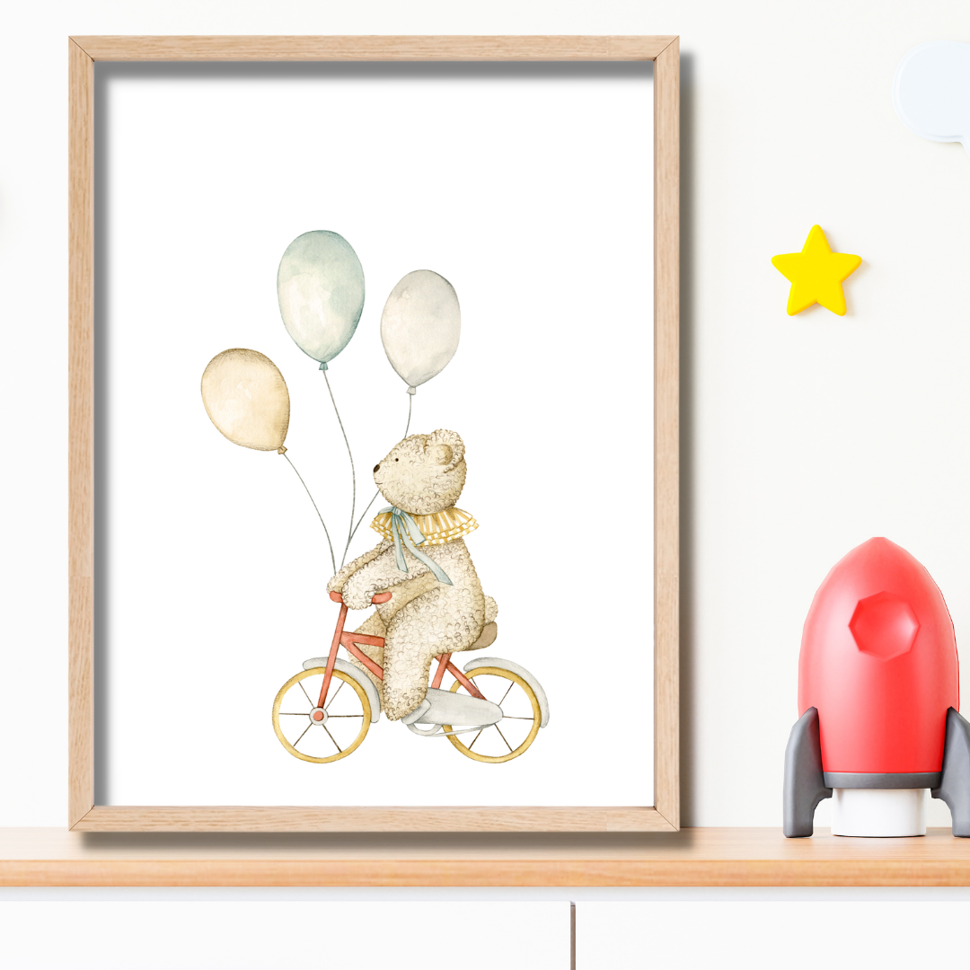 Cuadros de Animales y Globos