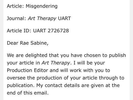 Email from Production Editor