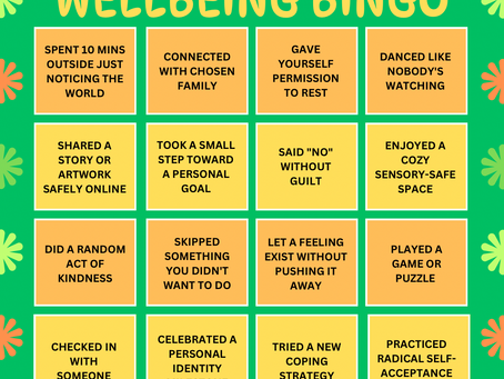 2026 Wellbeing Bingo